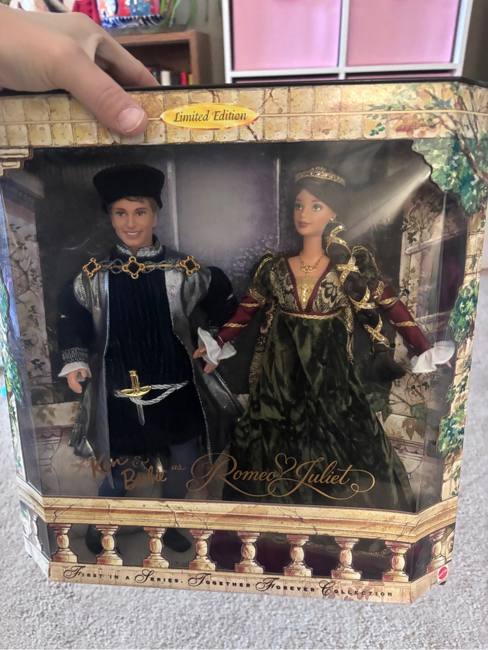 Barbie Romeo & Juliet Doll Set - Green & Black